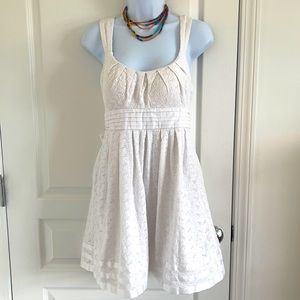 Eyelet Mini Babydoll style dress
